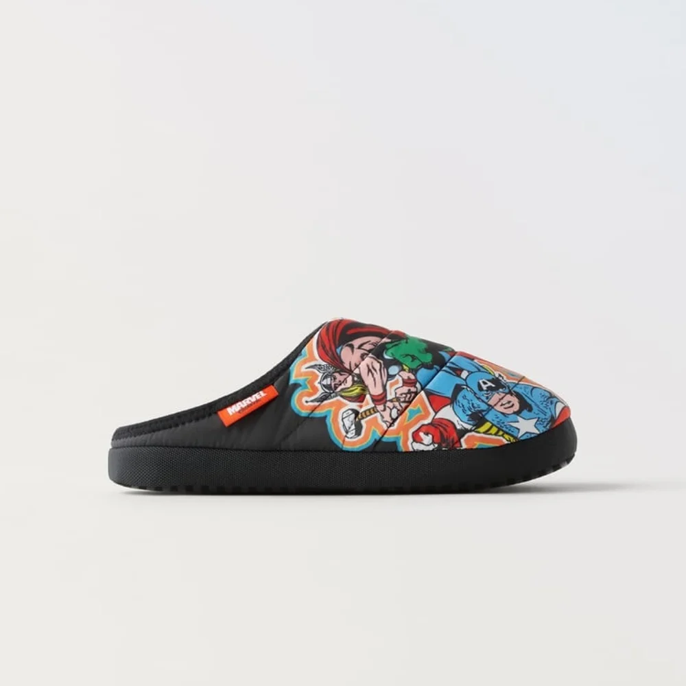 Zara x Avengers Marvel House Slippers